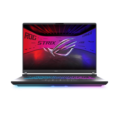 ASUS Laptop ROG Strix G16 / Intel Core Ultra 9 275HX, 16", 2560x1600, 32GB, 2TB, Windows 11 Home, siva